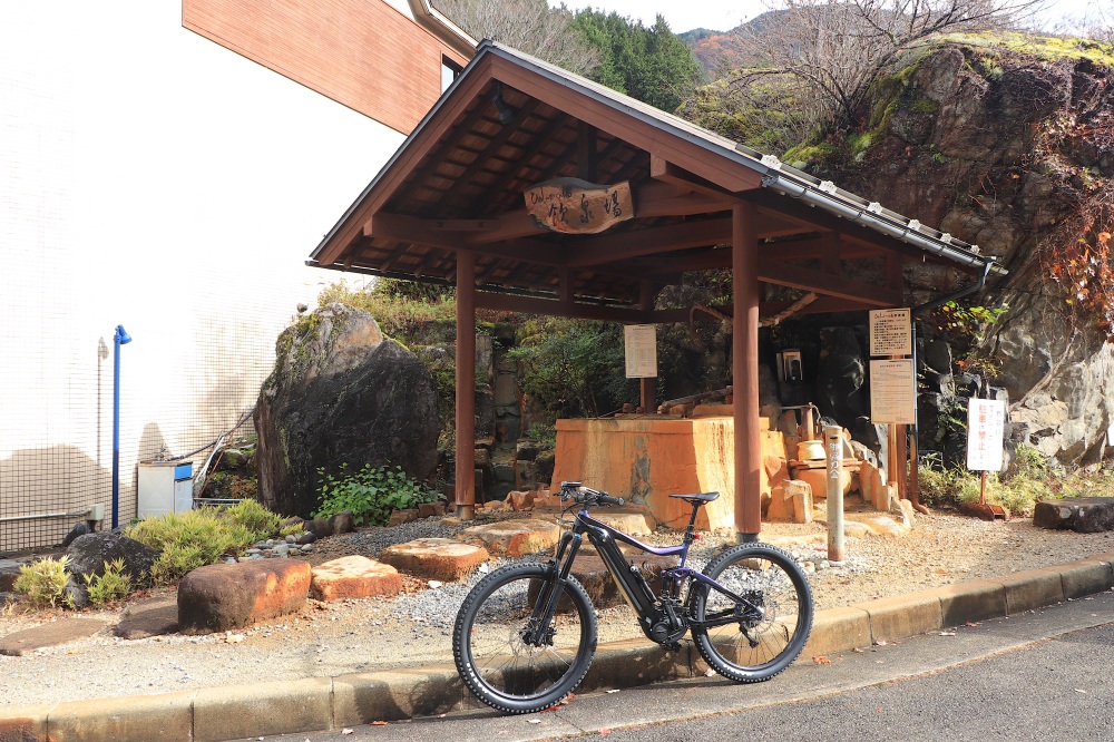 サイクリングの水分補給にどうぞ