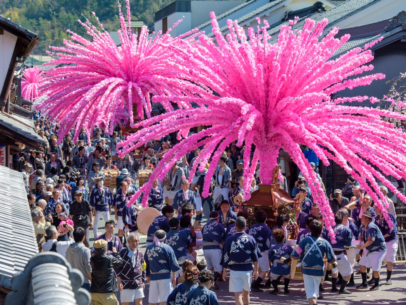 美濃まつり 花みこし(美濃市)