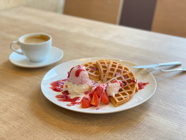 MissBettyのふんわりもちっりワッフル♪食べ比べ体験