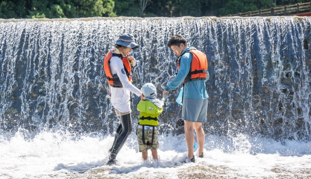 【農泊:郡上市(西和良)】⽇本⼀の鮎が棲む川で川遊び三昧の…