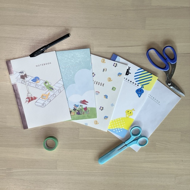 オリジナルノート作り